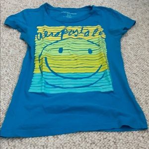 A smile face aeropostale t shirt